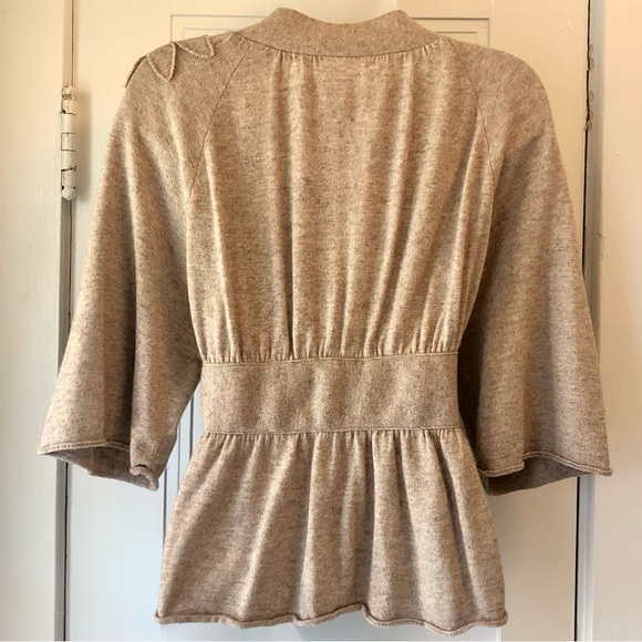 [Anthropologie][Knitted & Knotted] Floral ‘Thicket’ Cardigan Sweater - Picture 6 of 15